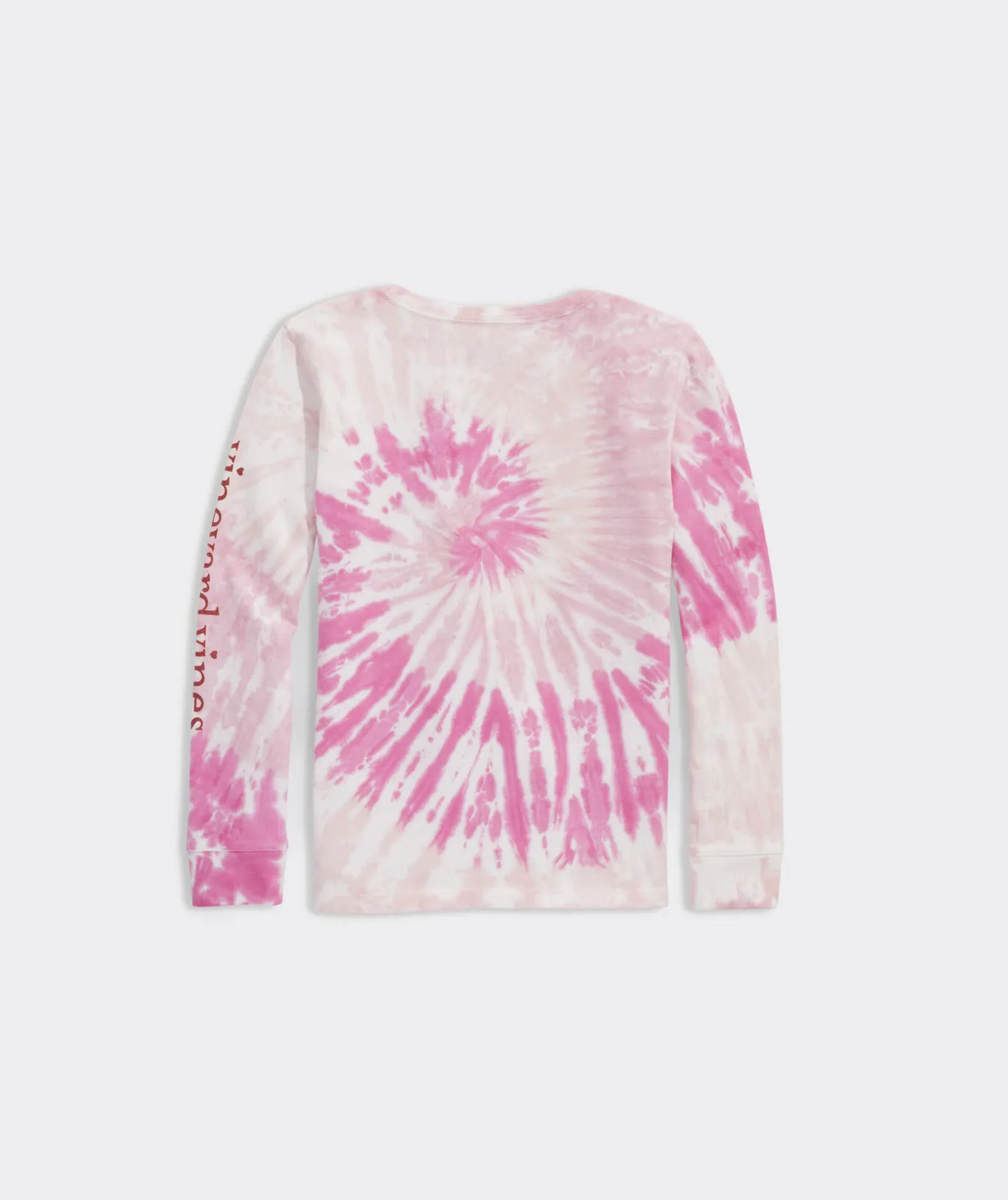 Girls' Heathered Vintage Whale Long-Sleeve Pocket Tee