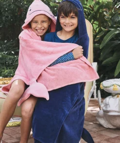 Girls' Plush Ribbed Hoodie