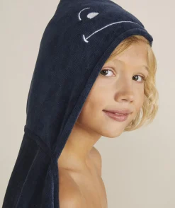Girls' Plush Ribbed Hoodie