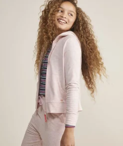Girls' Ruffle Collar Sweatshirt