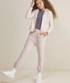 Girls' Ruffle Collar Sweatshirt