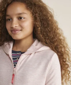 Girls' Ruffle Collar Sweatshirt