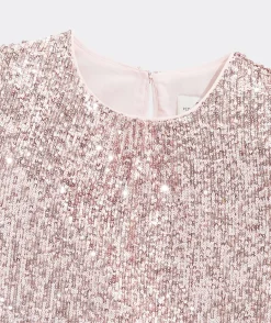 Girls' Smocked Long-Sleeve Dress