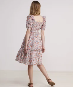 Girls' Smocked Waist Dress