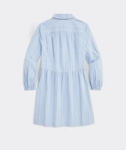 Girls' Tiered Sweatshirt Dress