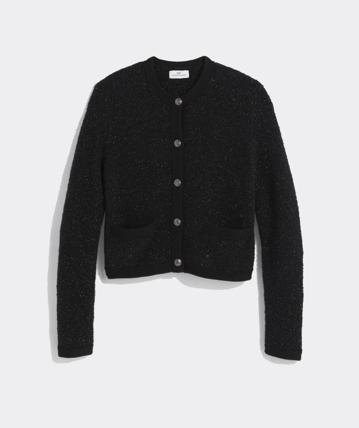 Golf Cart Intarsia Cashmere Crewneck Sweater