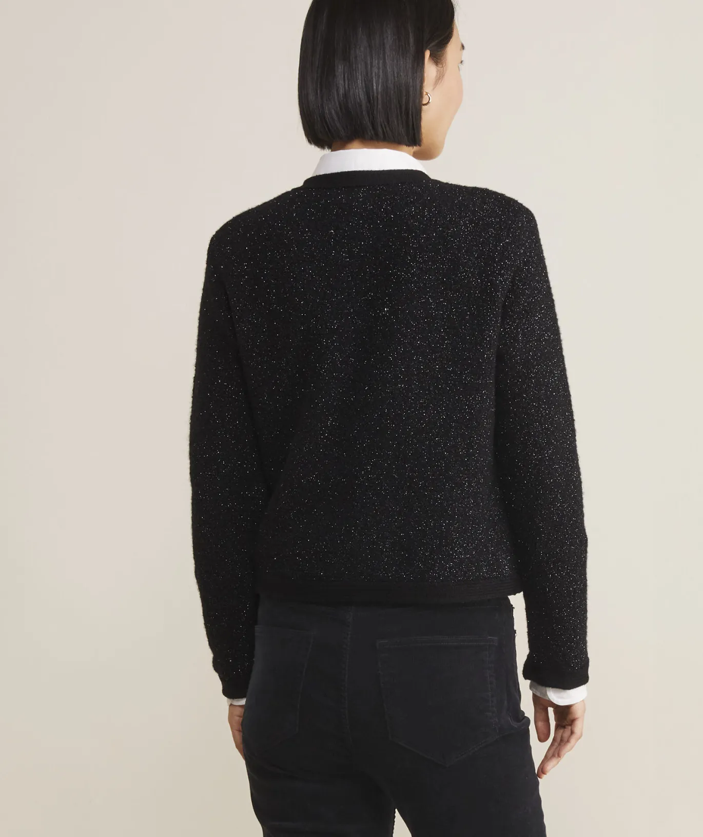 Golf Cart Intarsia Cashmere Crewneck Sweater