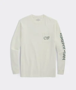 Golf Light Whale Long-Sleeve Pocket Tee