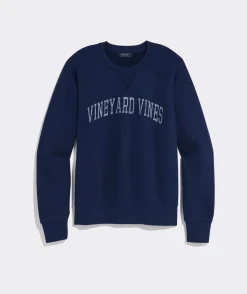 Graphic Terry Crewneck Sweatshirt