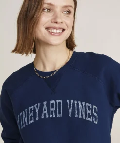 Graphic Terry Crewneck Sweatshirt