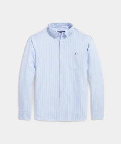Graphic Waves Long-Sleeve Dunes Tee