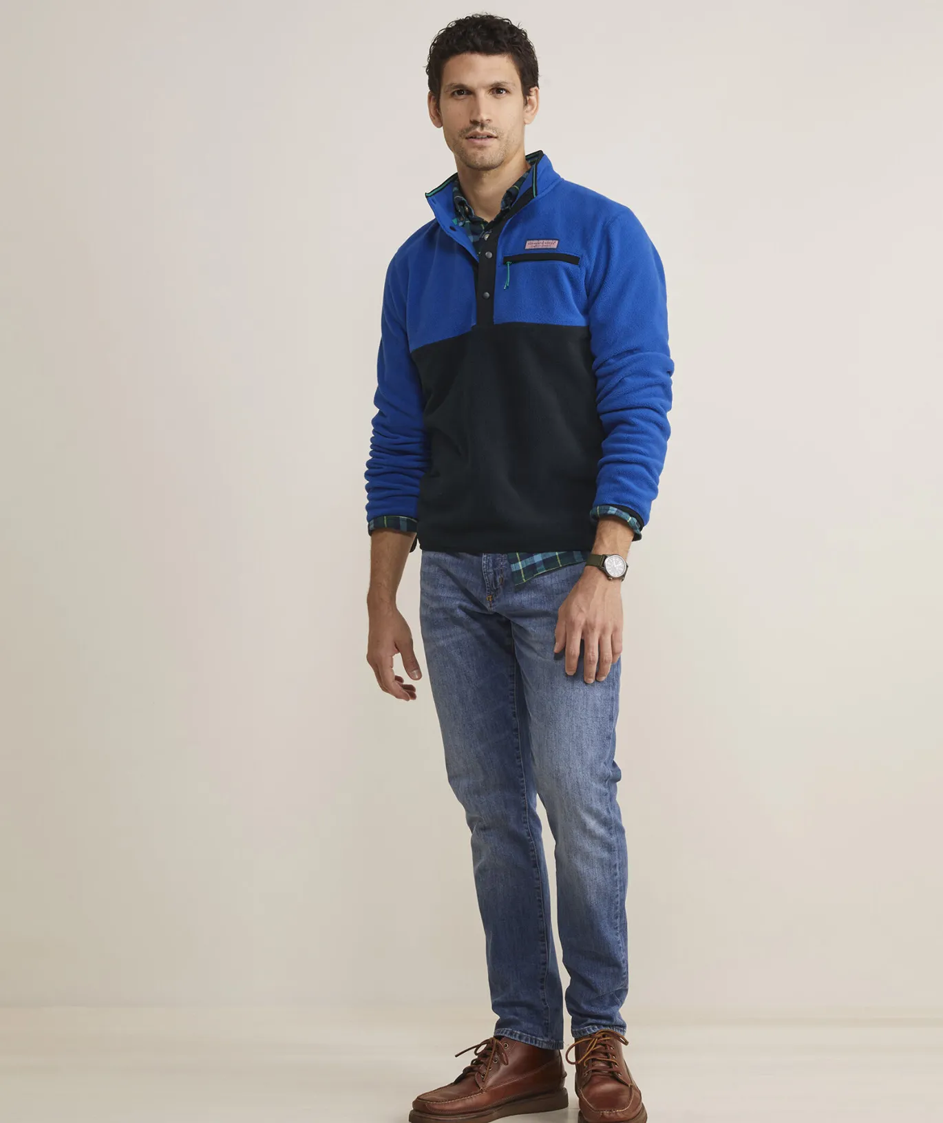 Harbor Fleece Quarter-Snap