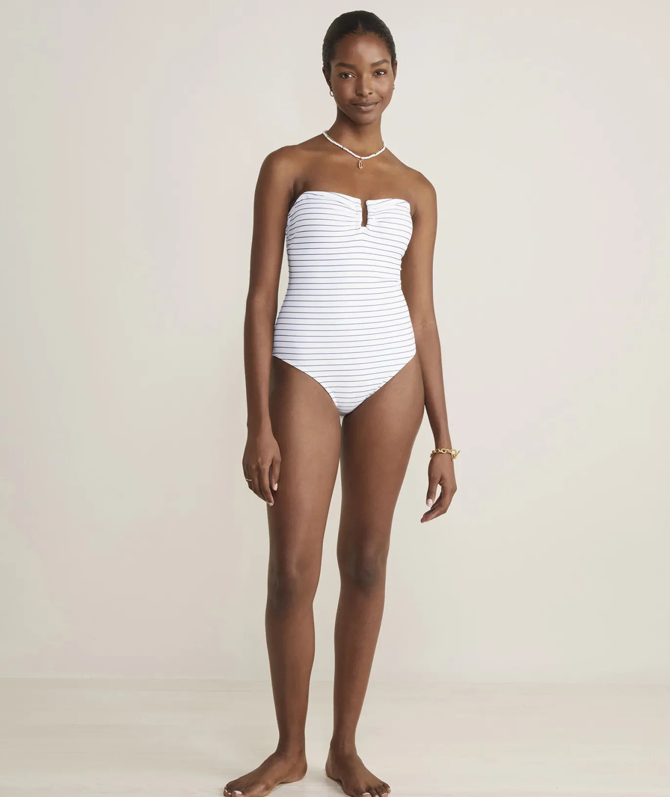 Harbor Seersucker Tiered Dress