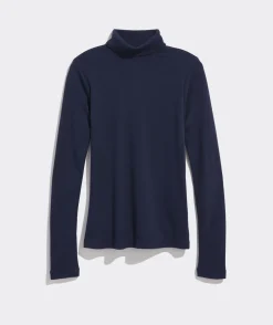 Heritage Striped Ribbed Turtleneck