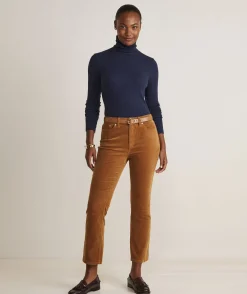 Heritage Striped Ribbed Turtleneck