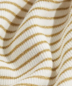 Heritage Striped Ribbed Turtleneck