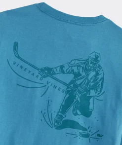 Hockey Take The Shot Long-Sleeve Pocket Tee