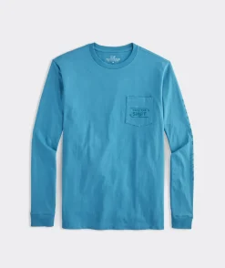 Hockey Take The Shot Long-Sleeve Pocket Tee