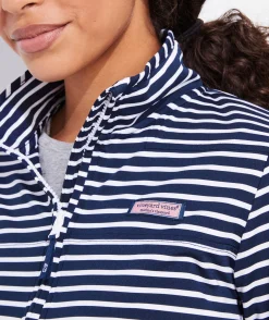 Hooded Snap Front Golf Pullover