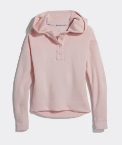 Hooded Snap Front Golf Pullover