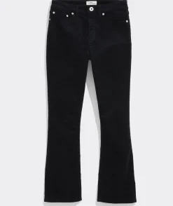 Kick Flare Mid-Rise Corduroy Pants