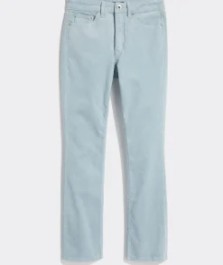 Kick Flare Mid-Rise Corduroy Pants