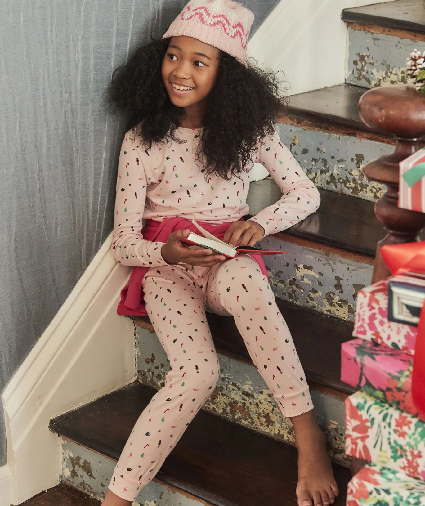 Kids' High Pile Fleece Pajama Pants
