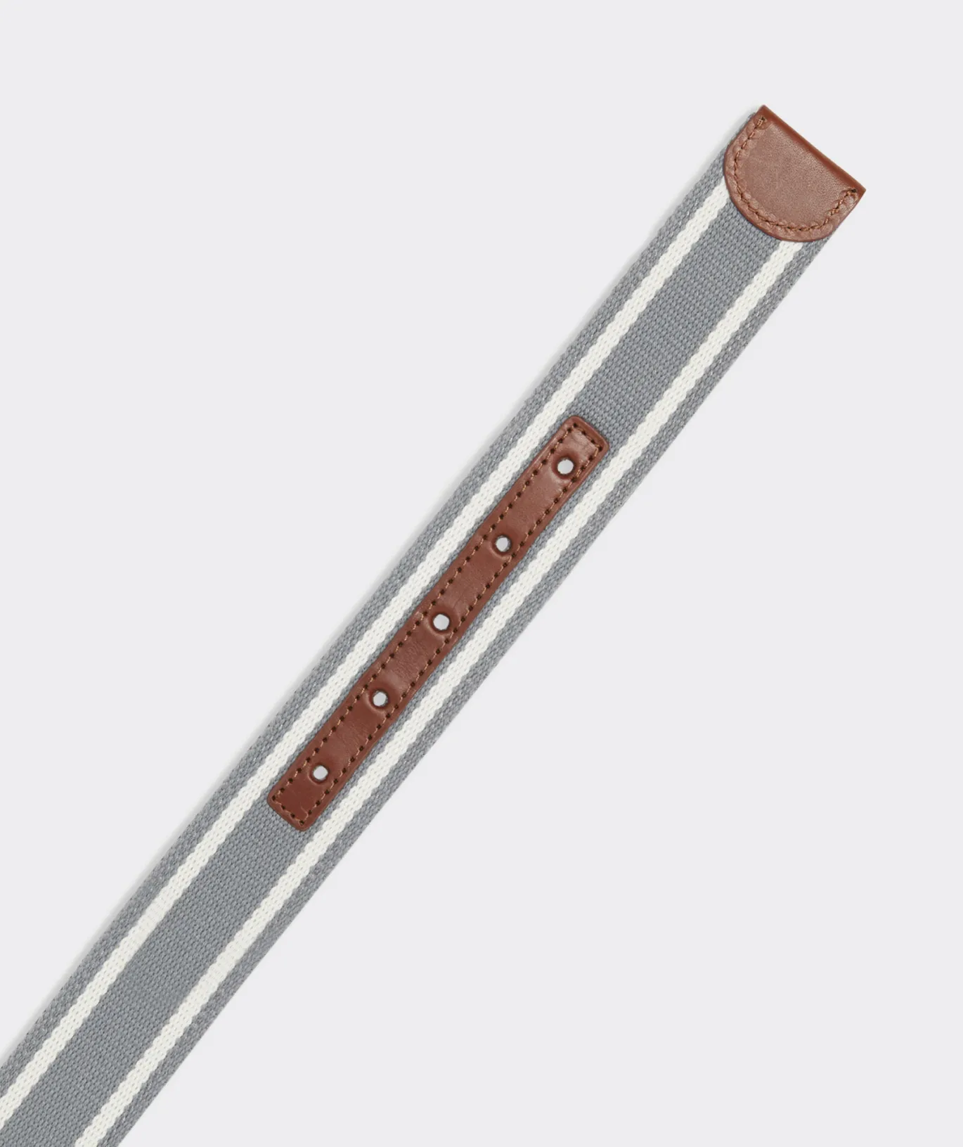 Leather & Webbing Reversible Belt