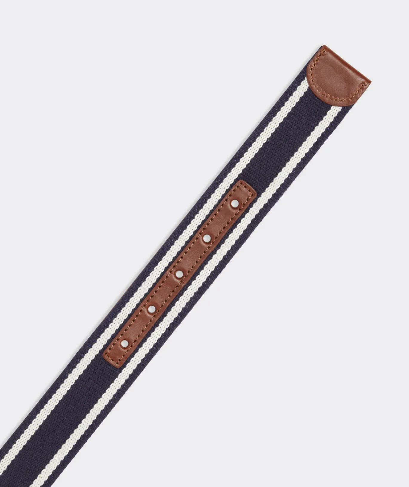 Leather & Webbing Reversible Belt