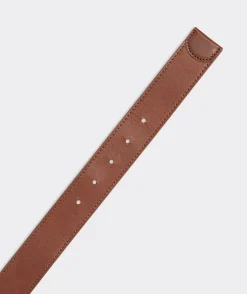 Leather & Webbing Reversible Belt