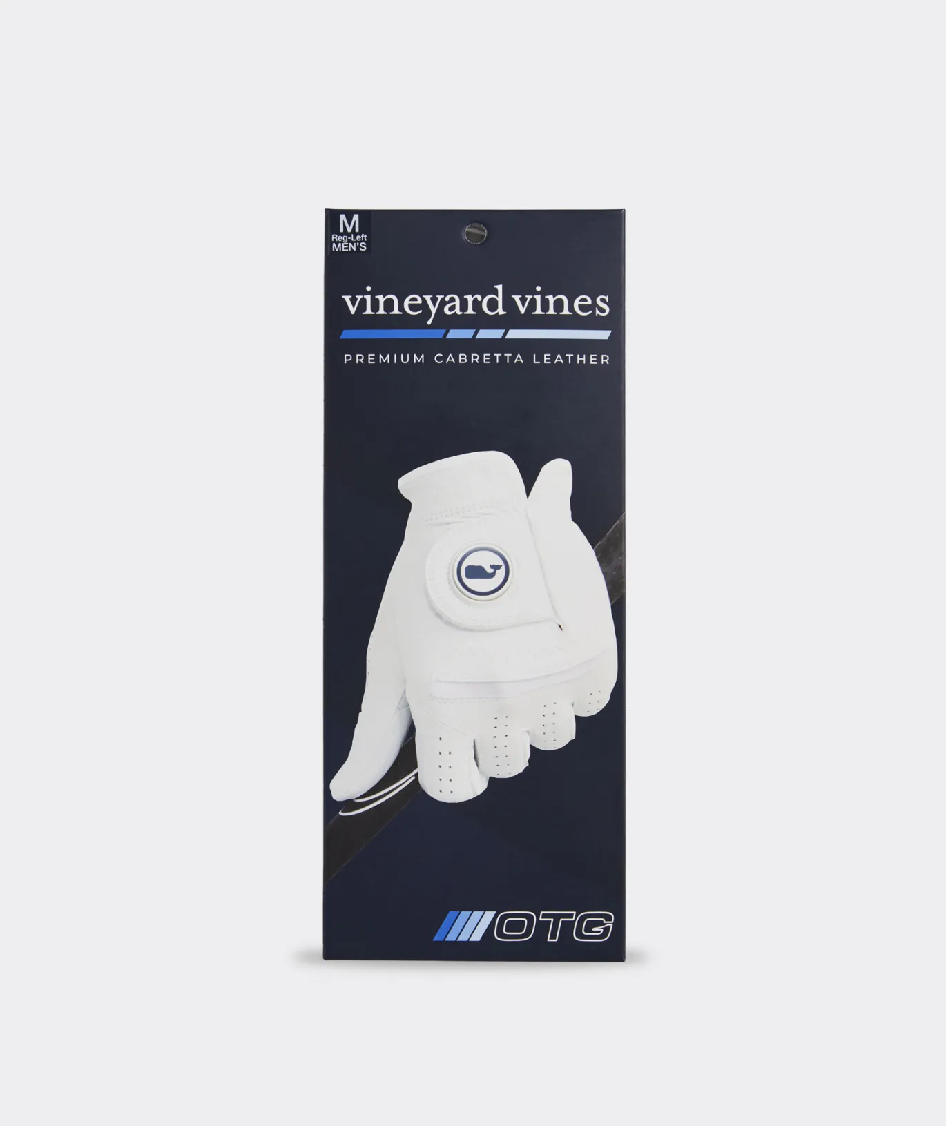 Leather Whale Dot Golf Glove Left Hand