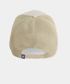 Leather Whale Dot Patch Trucker