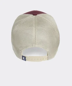 Leather Whale Dot Patch Trucker