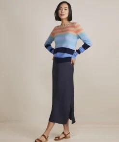 Lightweight Cashmere Open-Front Sweater