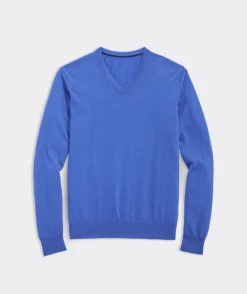 Lightweight Cashmere V-Neck Sweater