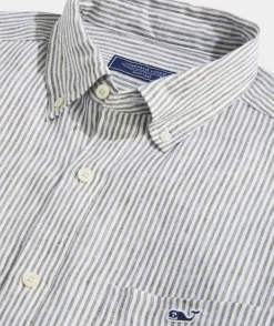 Linen Stripe Shirt
