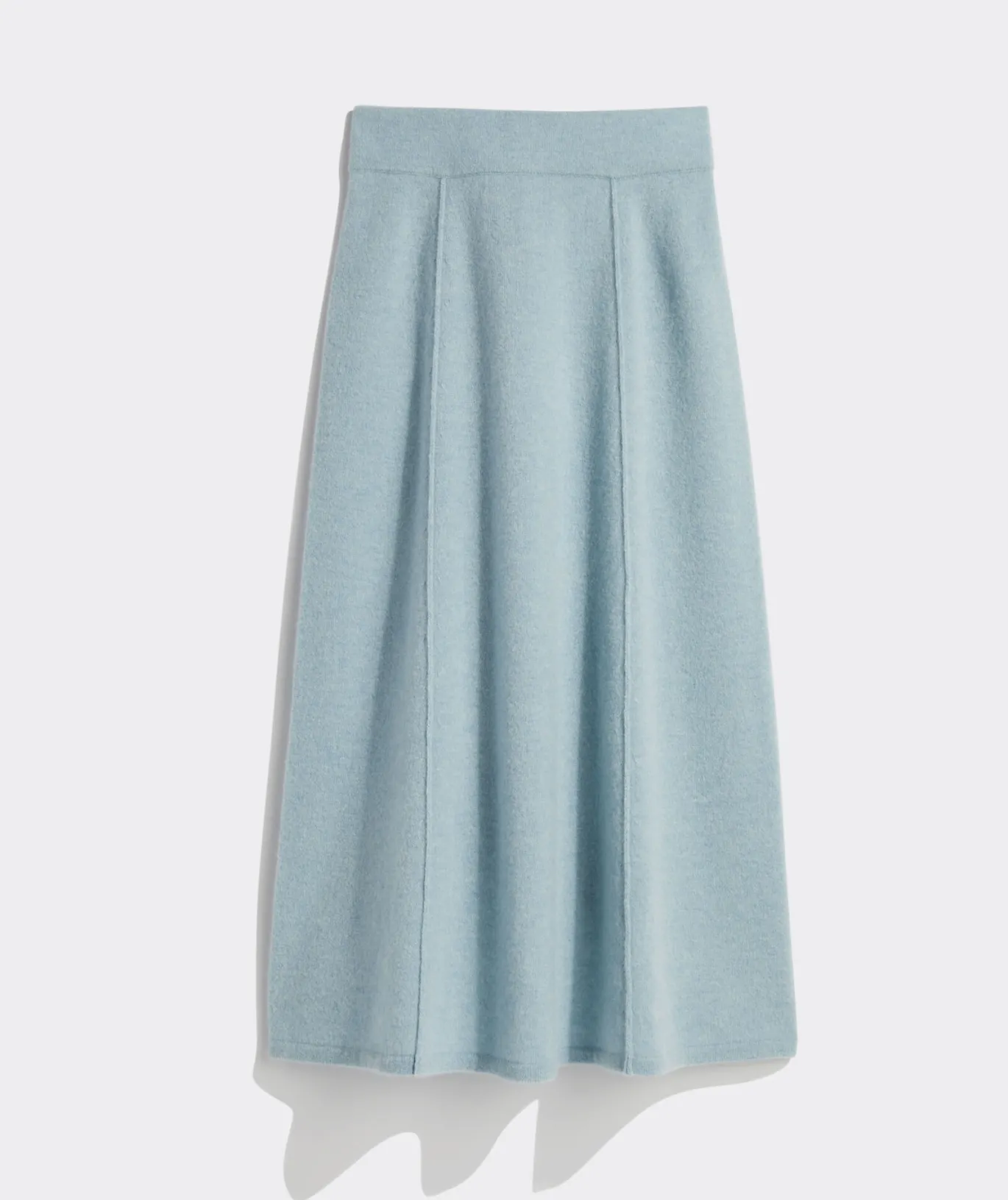 Merino Wool Midi Skirt