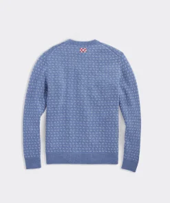 Merino Wool Vineyard Crewneck Sweater