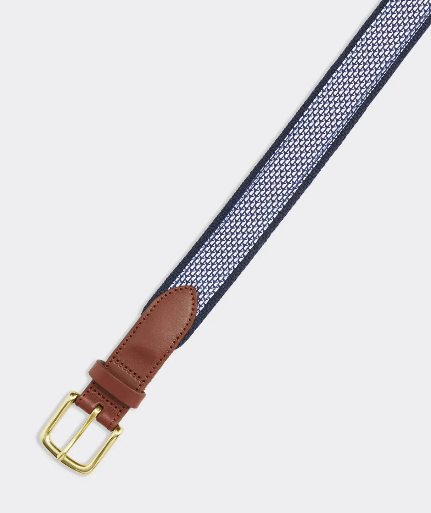 Micro Whale Canvas Club Belt