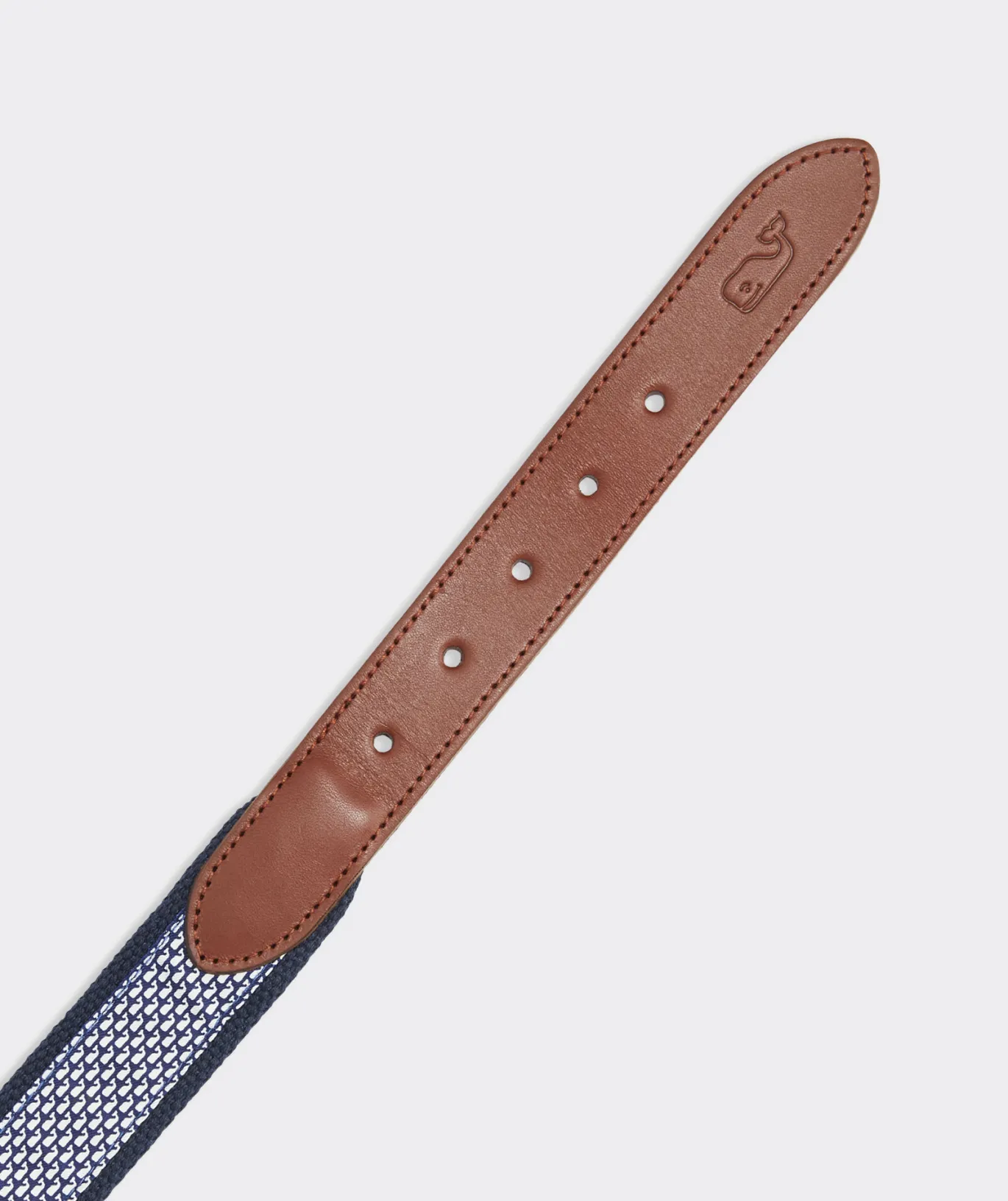 Micro Whale Canvas Club Belt