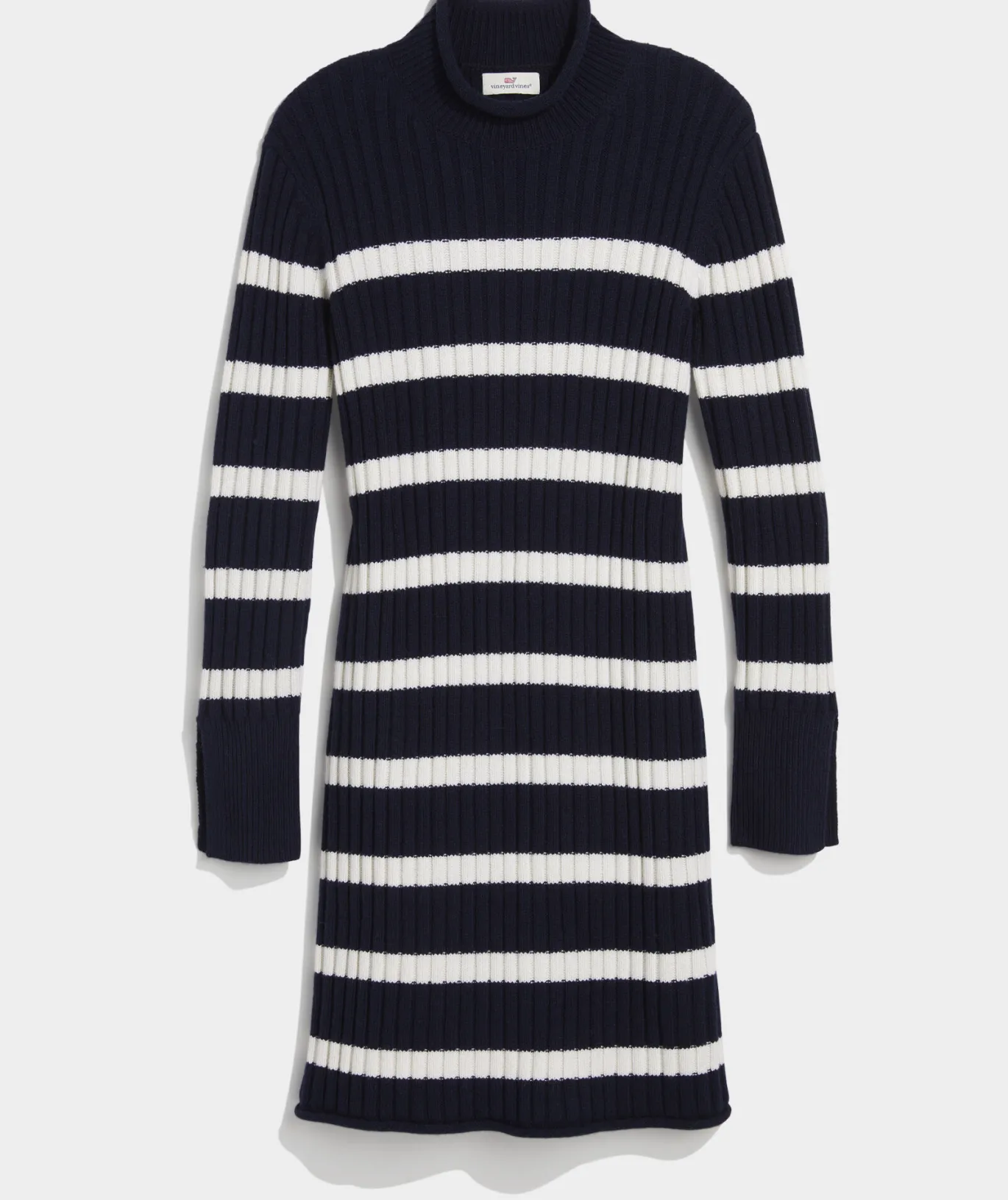 Mockneck Sweater Dress
