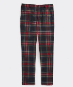 Moon Wool Plaid Trouser