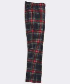 Moon Wool Plaid Trouser