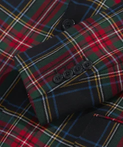 Moon Wool Tartan Blazer