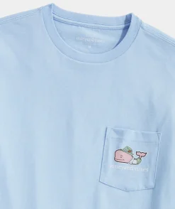 Oktoberfest Whale Long-Sleeve Pocket Tee