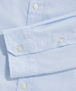 On-The-Go brrrº Gingham Spread Collar Shirt