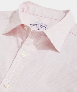 On-The-Go brrrº Gingham Spread Collar Shirt