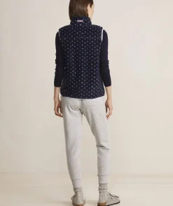 Oversized Printed Puffer Vest