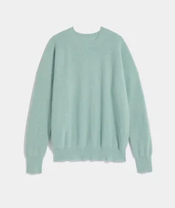 Oversized Ribbed Luxe Crewneck Sweater