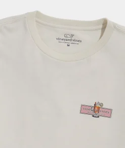 Painted Hot Toddy Logo Box Long-Sleeve Tee